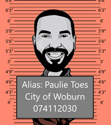 Gourmet Gangsters - Paulie Toes Mug Shot