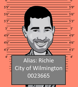 Gourmet Gangsters - Richie Mug Shot 320