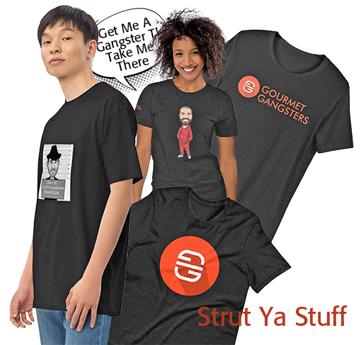 Gourmet Gangsters - Boston New England New York Italian American T-Shirts, Hoodies, Sweatshirts, Hats, Gifts, & Etc